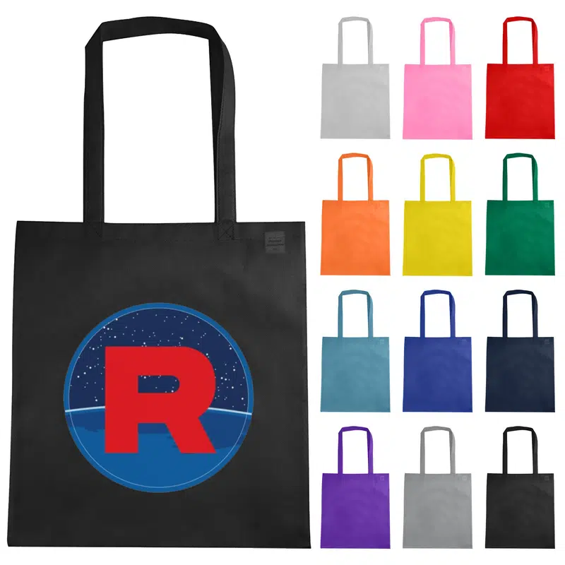 Non Woven Bag without Gusset – Tote Bags – available in black, blue, green, grey colours and 6 more