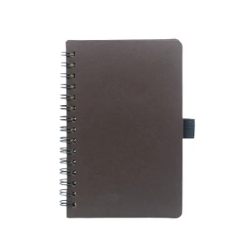 A6 Recycled Coffee Ground PP Notebook – Notebooks – available in black colour