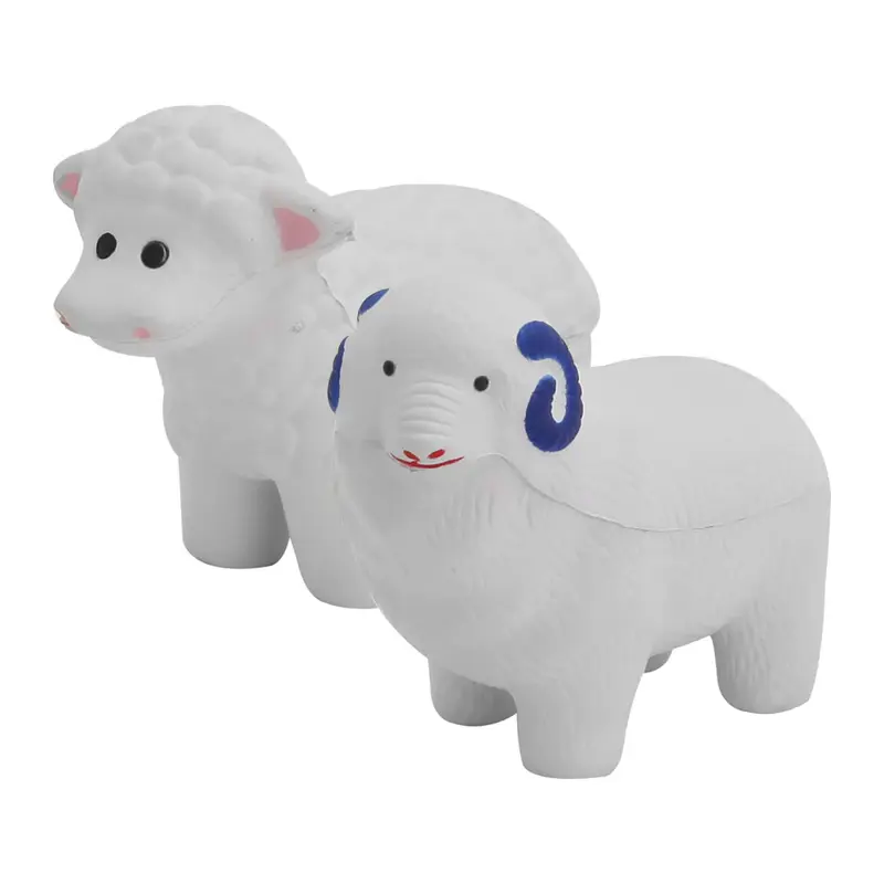 Stress Sheep (Ram and Ewe) – Stress Shapes – available in white colour
