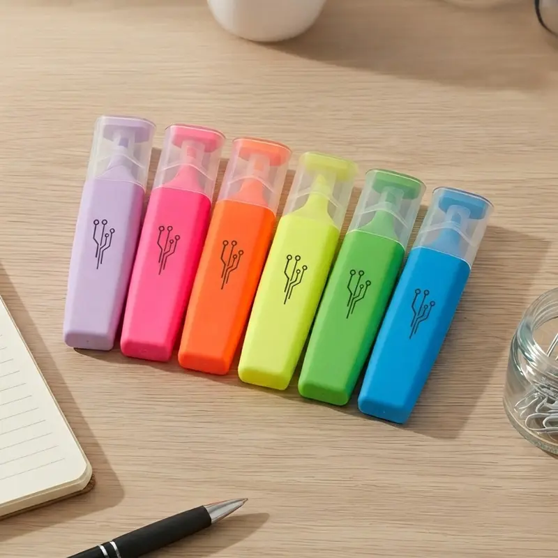 Luxer Highlighter – Stylus Pens – available in blue, green, orange, pink colours and 2 more