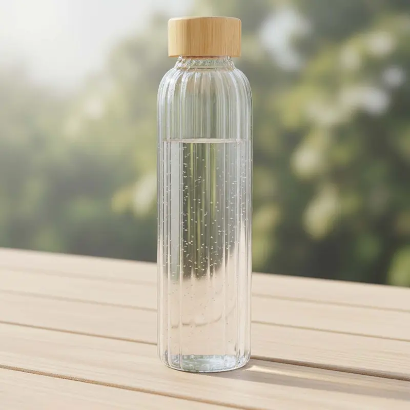 Whimsy Glass Drink Bottle – Drink Bottles – available in white colour