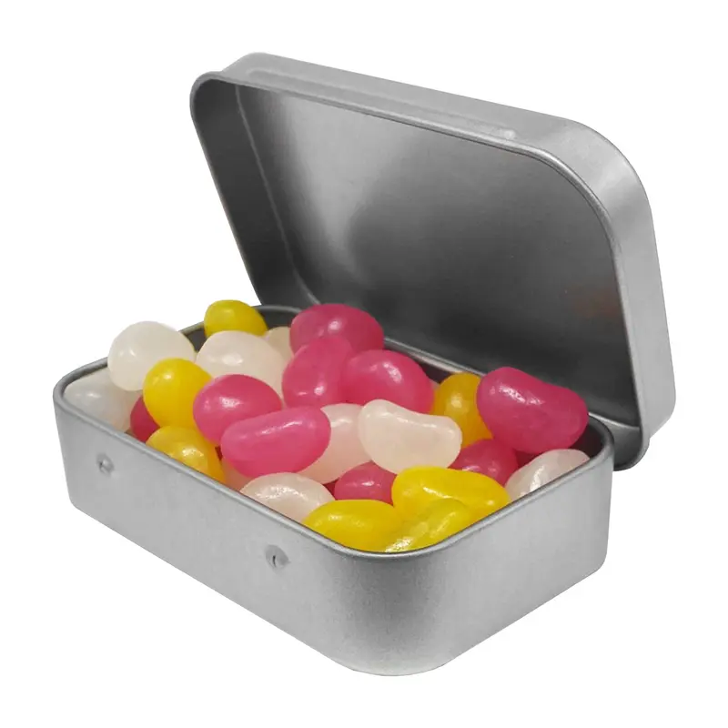 Jelly Bean In Tin 50g – Lollies – available in black, blue, green, orange colours and 5 more
