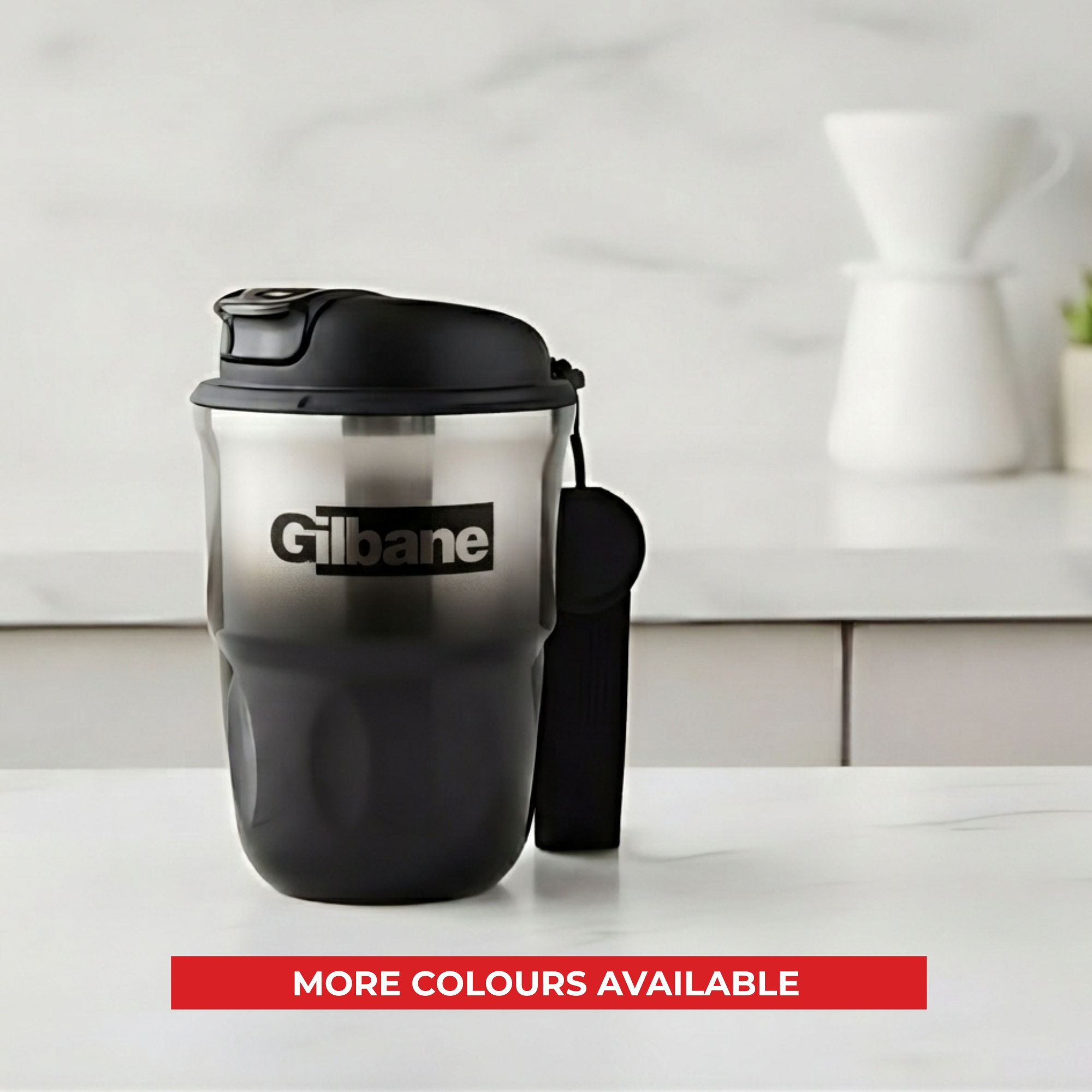 Crema Double Wall Coffee Mug – Travel Mugs – Dex Collection – available in Black, Creamy White, Navy Blue, Silver – photo 1 of 7