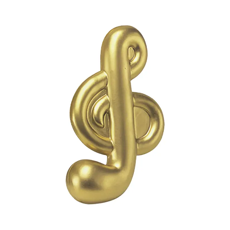 Stress Musical Note – Stress Shapes – available in gold colour
