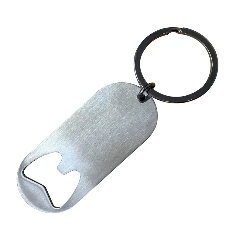 Barman Bottle Opener Key Ring – Bottle Openers – available in silver colour
