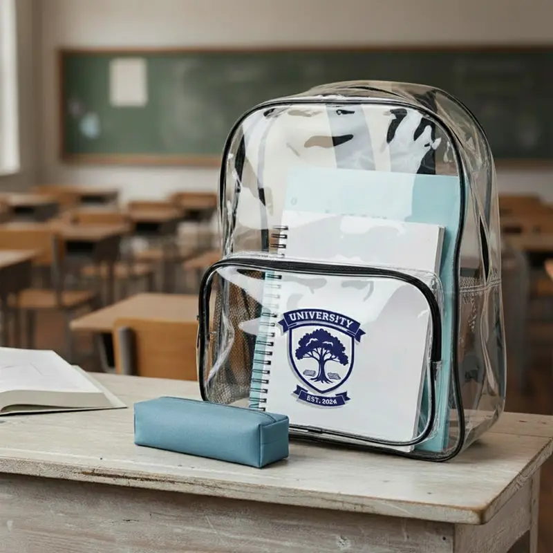 Clear Stadium Backpack – Backpacks – available in black colour