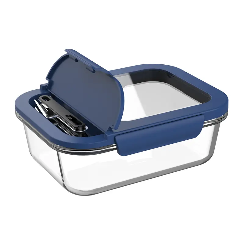 Glass Lunch Box – Lunch Bags – available in blue, grey colours