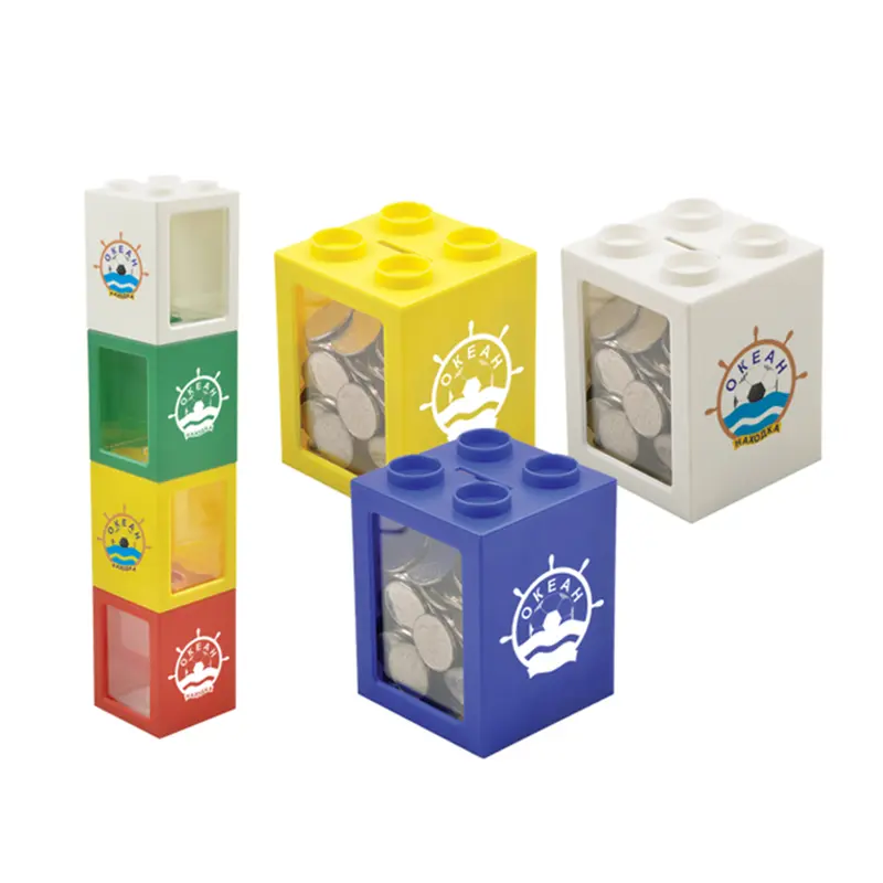 Coin Bank – Novelty Items – available in blue, green, red, white colours and 1 more