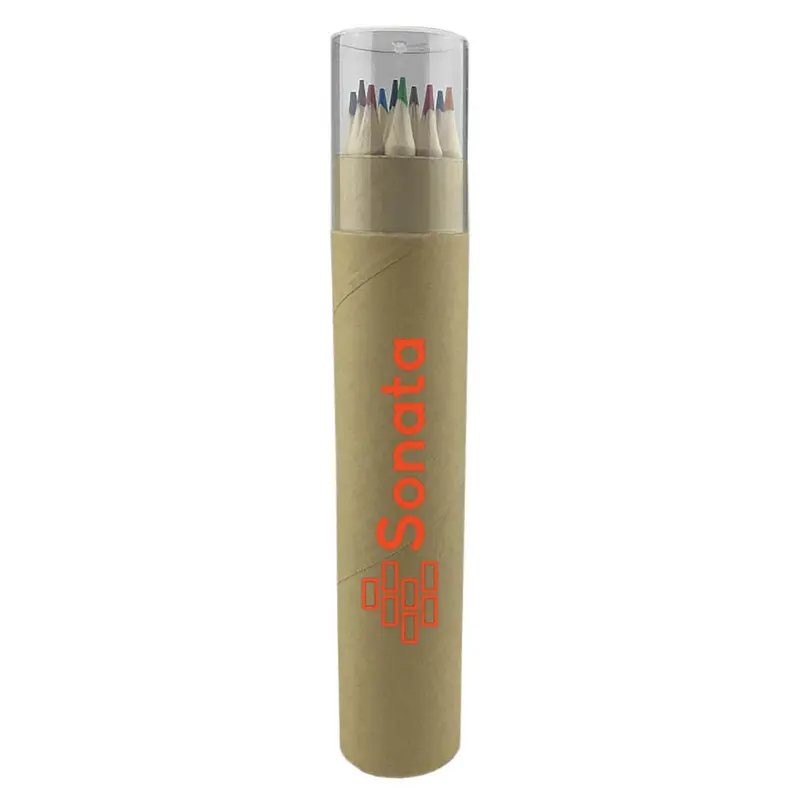 Colour Pencil Tube – Coloured Pencils – available in beige colour