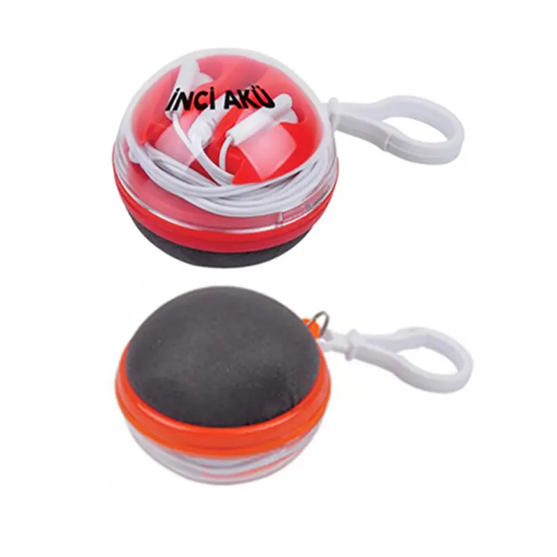Earbuds in Case with Screen Cleaner – Earbuds – available in black, blue, green, orange colours and 1 more
