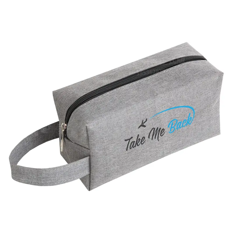 Nylon Premium Cosmetic Bag – Toiletry Bags – available in grey colour