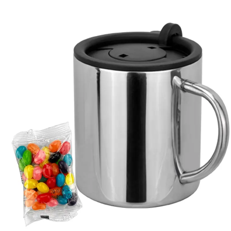 Jelly Bean In Brista Mug – Mugs – available in black, blue, green, orange colours and 5 more