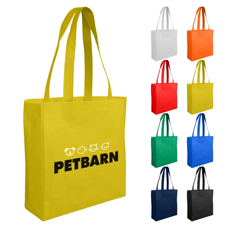 Non Woven Small Shopper – Shoppers – available in black, blue, green, orange colours and 3 more