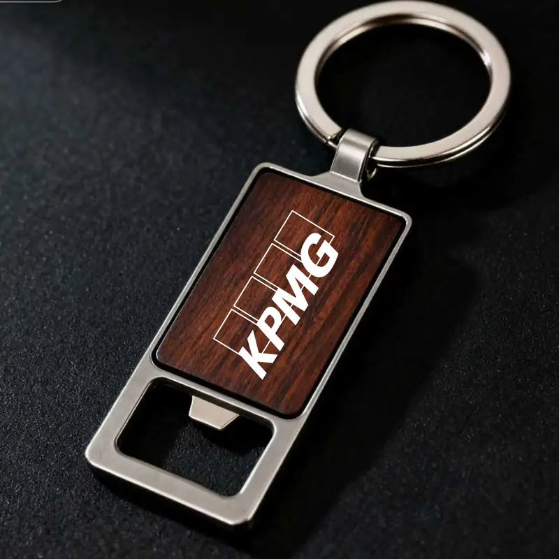 Autumn Wood Bottle Opener – Square – Bottle Openers – available in brown colour