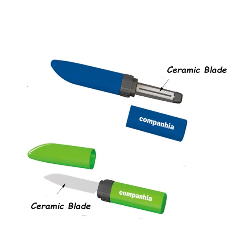 Ceramic Knife And Peeler – Kitchenware – available in blue, green, orange, red colours and 2 more