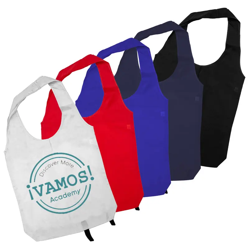 Stuff Shopper with Long Handles – Shoppers – available in black, blue, red, white colours