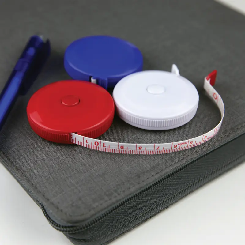 Compact Tape Measure – Tape Measures – available in black, blue, red, white colours