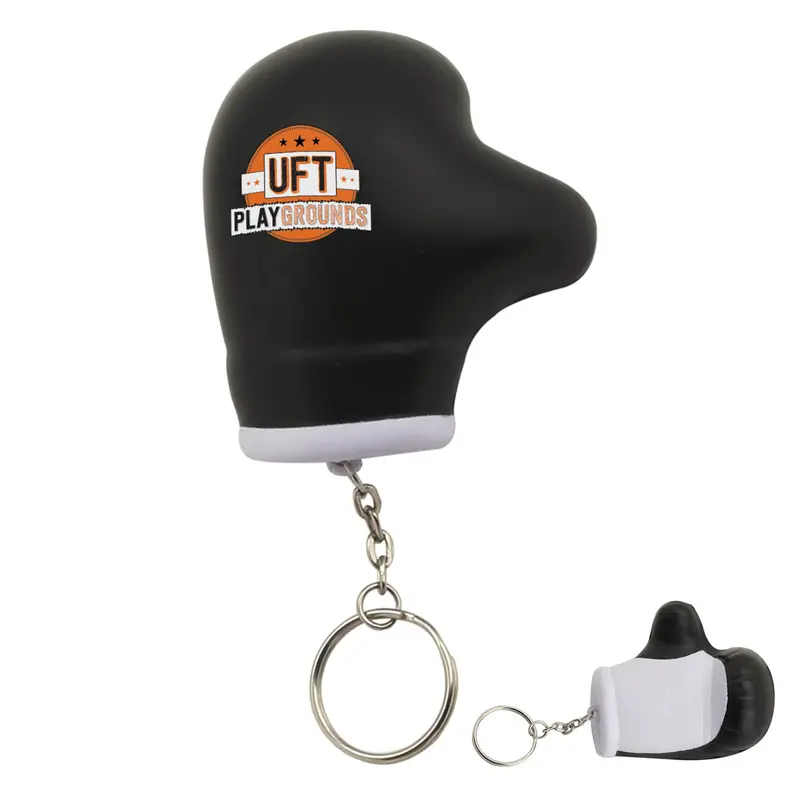 Stress Glove Key Ring – Stress Shapes – available in black colour