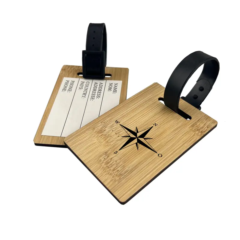 Bamboo Luggage Tag – Luggage Tags