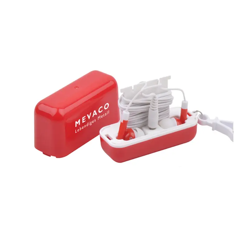 Earbuds in Case – Earbuds – available in blue, green, orange, red colours and 1 more