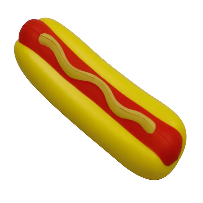 Stress Hot Dog – Stress Shapes – available in yellow colour