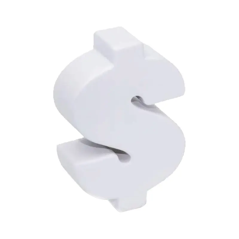 Stress Dollar Sign – Stress Shapes – available in grey colour