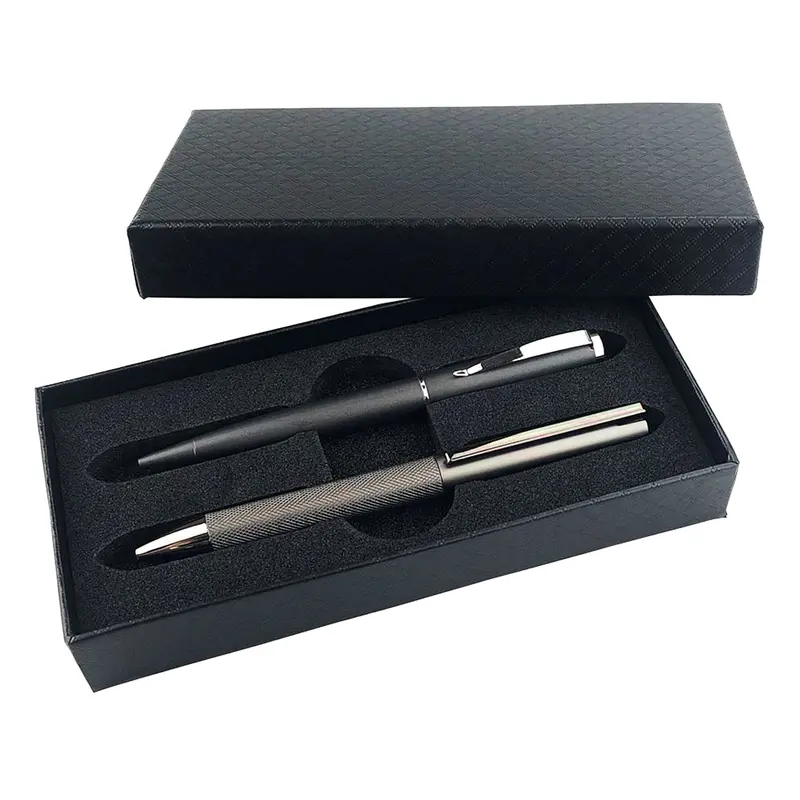 Executive Metal Pen Gift Set – Plastic Pens – available in black colour