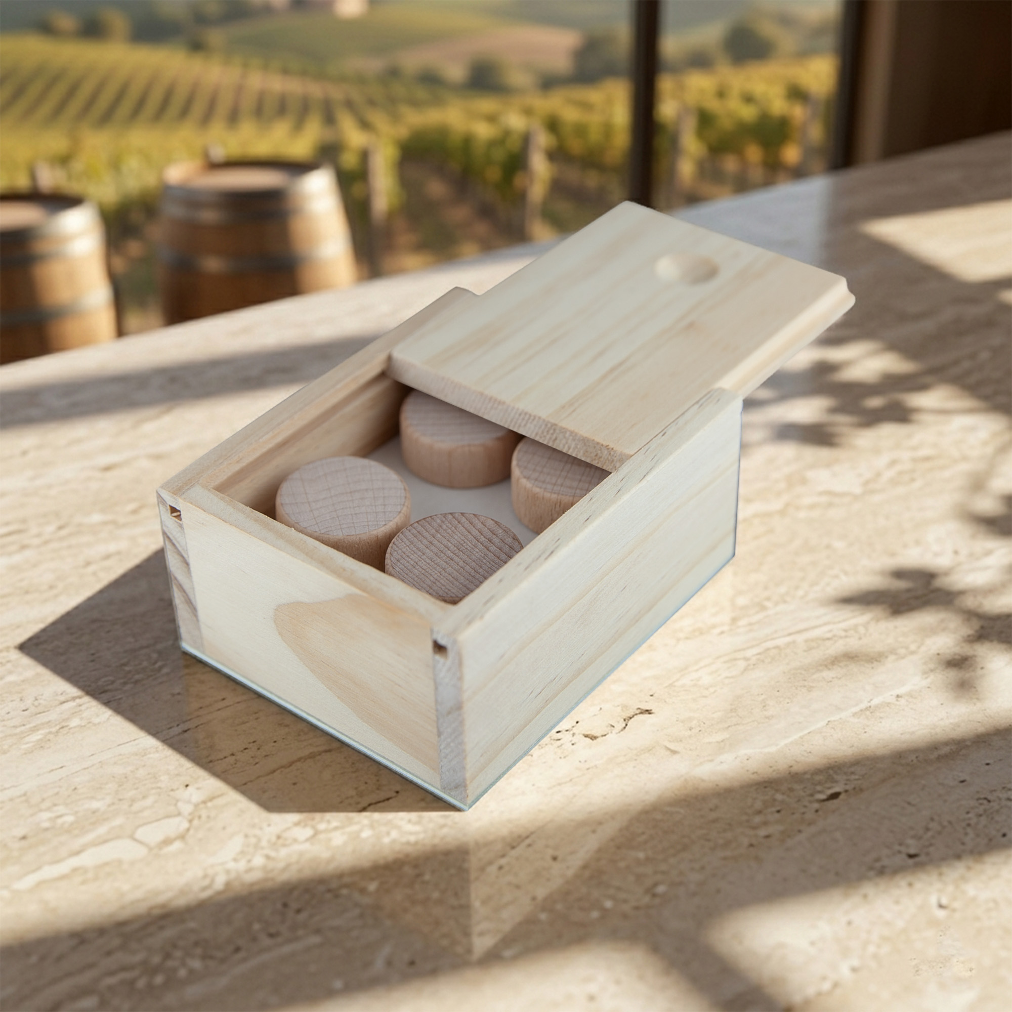 Classical Wood Wine Stopper