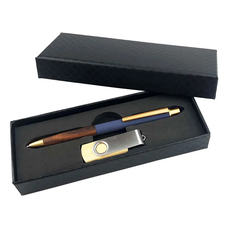 Woodee Gift Set – Metal Pens – available in black colour