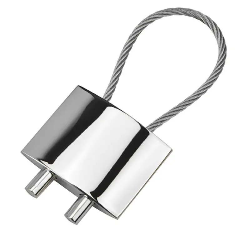 Unplugged Key Ring – Keyrings – available in silver colour