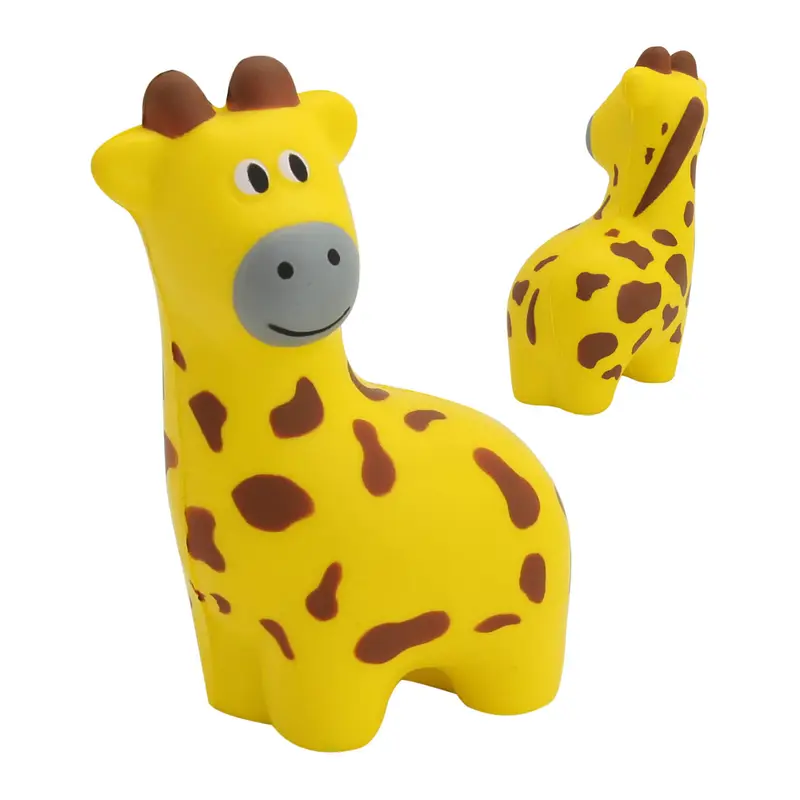 Stress Giraffe – Stress Shapes – available in yellow colour