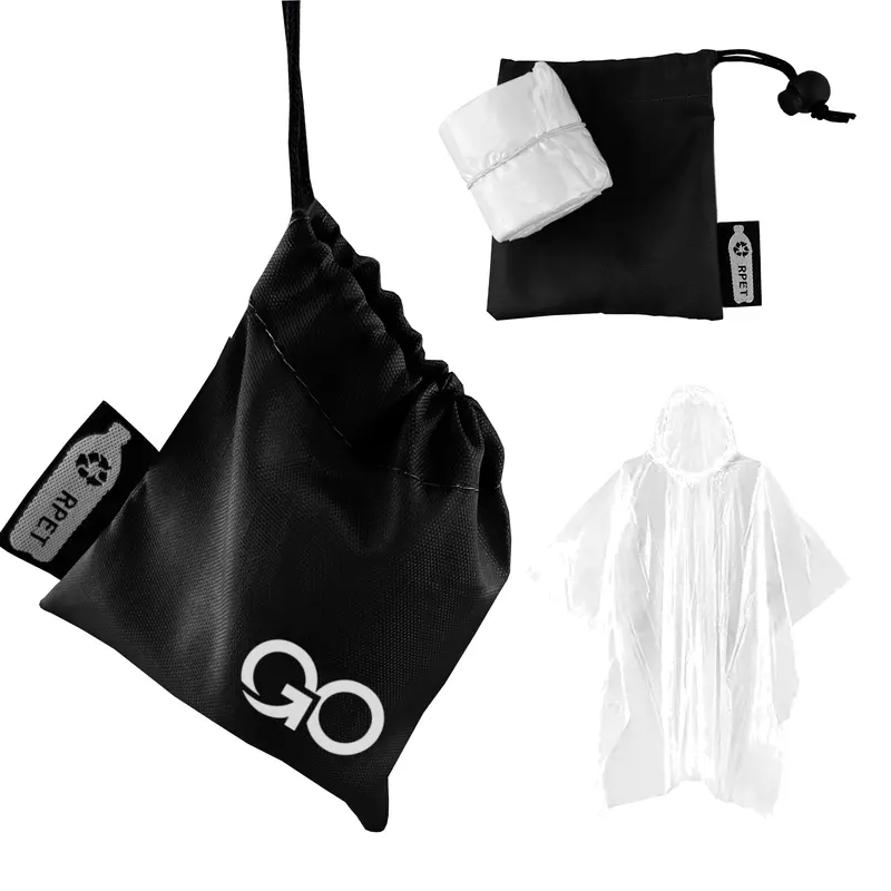 Shower Poncho – Accessories – available in black colour