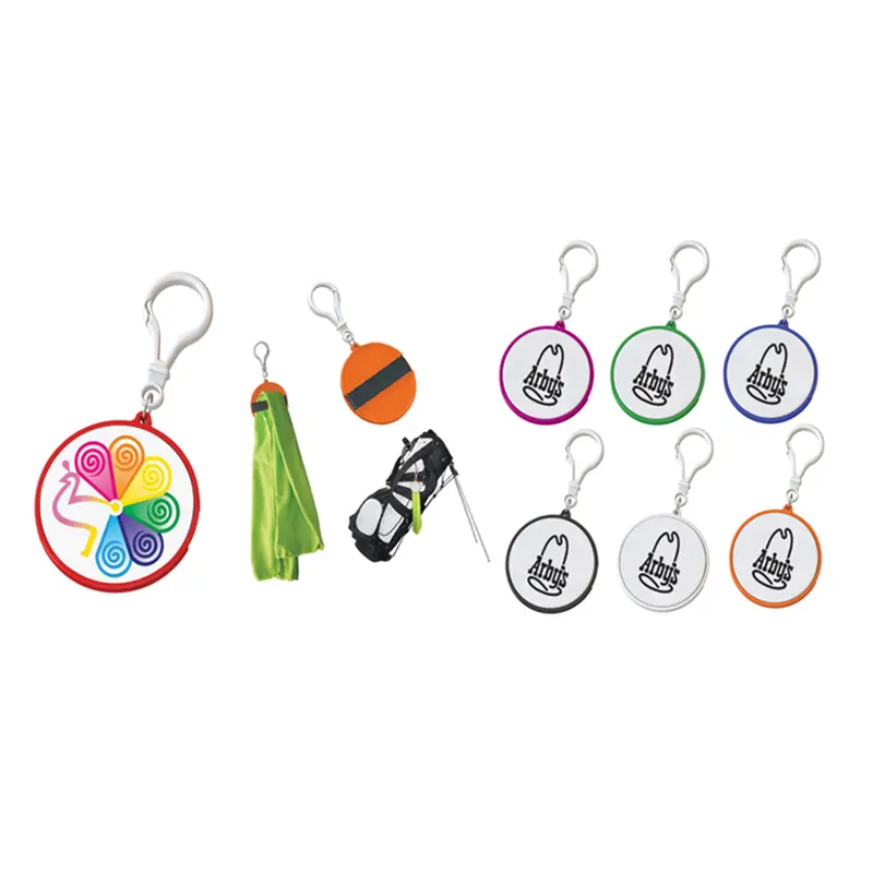 Towel Holder – Keyrings – available in black, blue, green, orange colours and 3 more