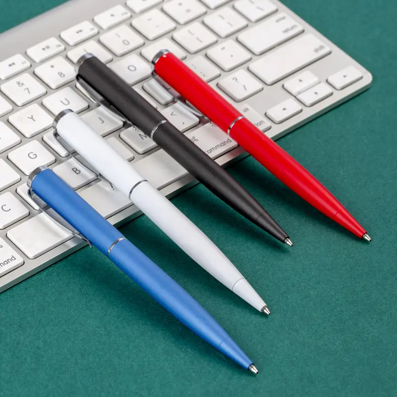World Prestige – Plastic Pens – available in black, blue, red, white colours