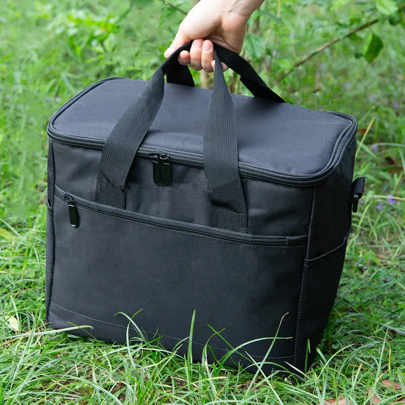 Large Nylon Cooler Bag – Cooler Bags – available in black colour