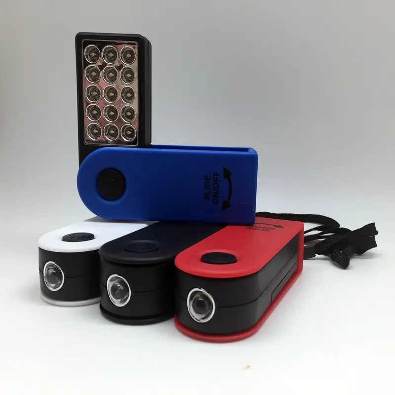 360 Degree Torch – Torches – available in black, blue, red, white colours