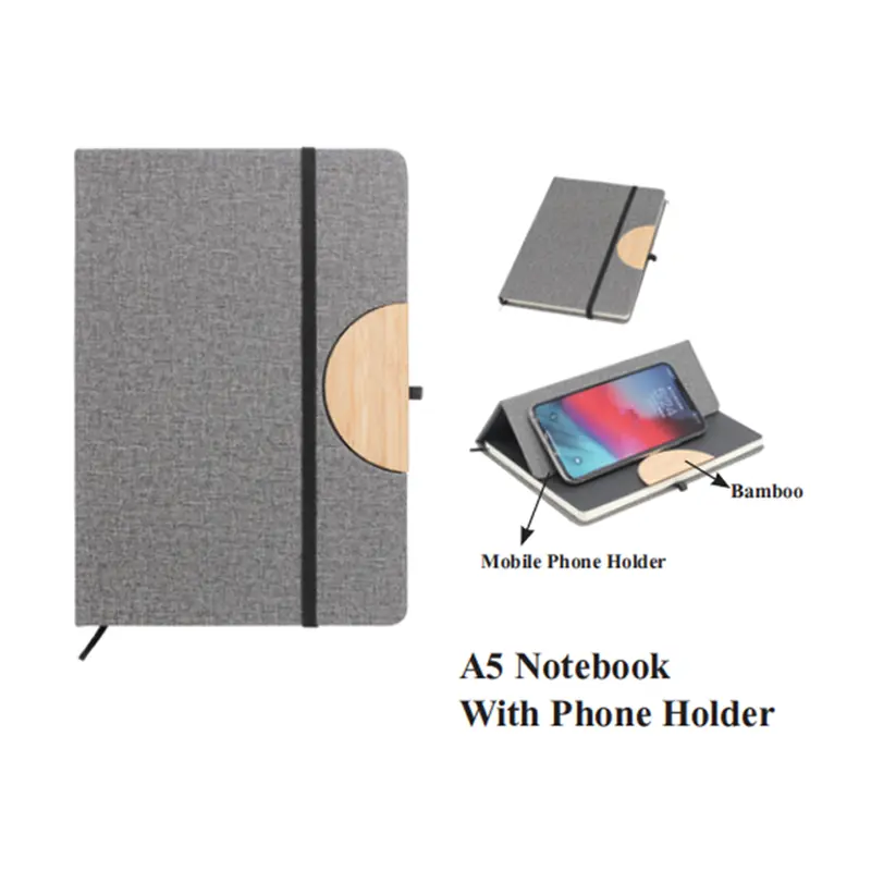 A5 Notebook – Notebooks – available in grey colour