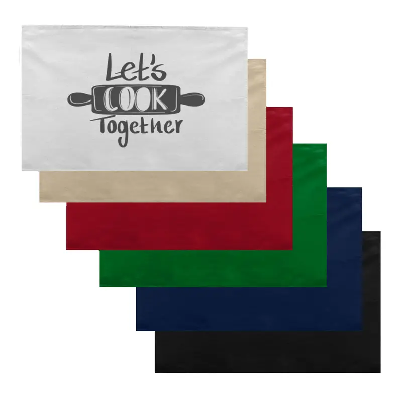 Cotton Tea Towel – Misc Homeware – available in beige, black, blue, green colours and 2 more