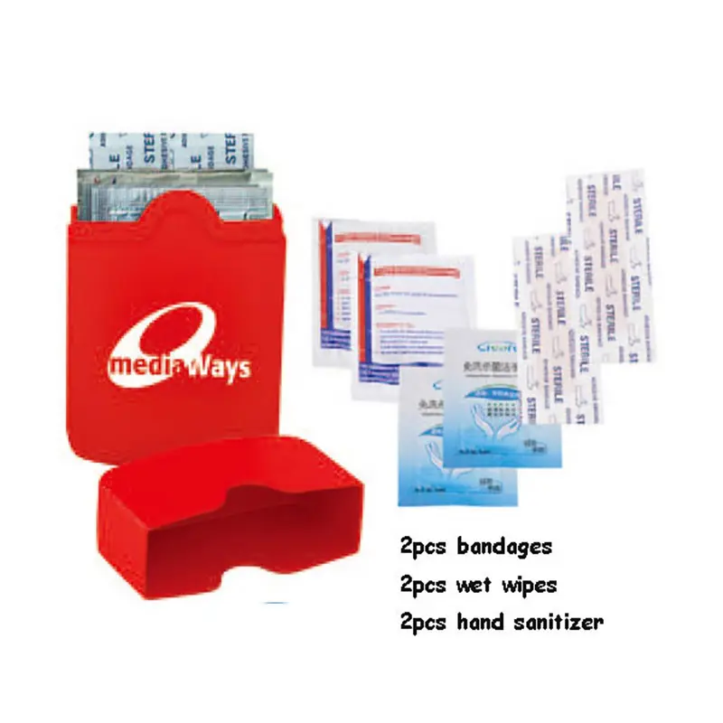 Cleaning Set – First Aid Kits – available in red colour