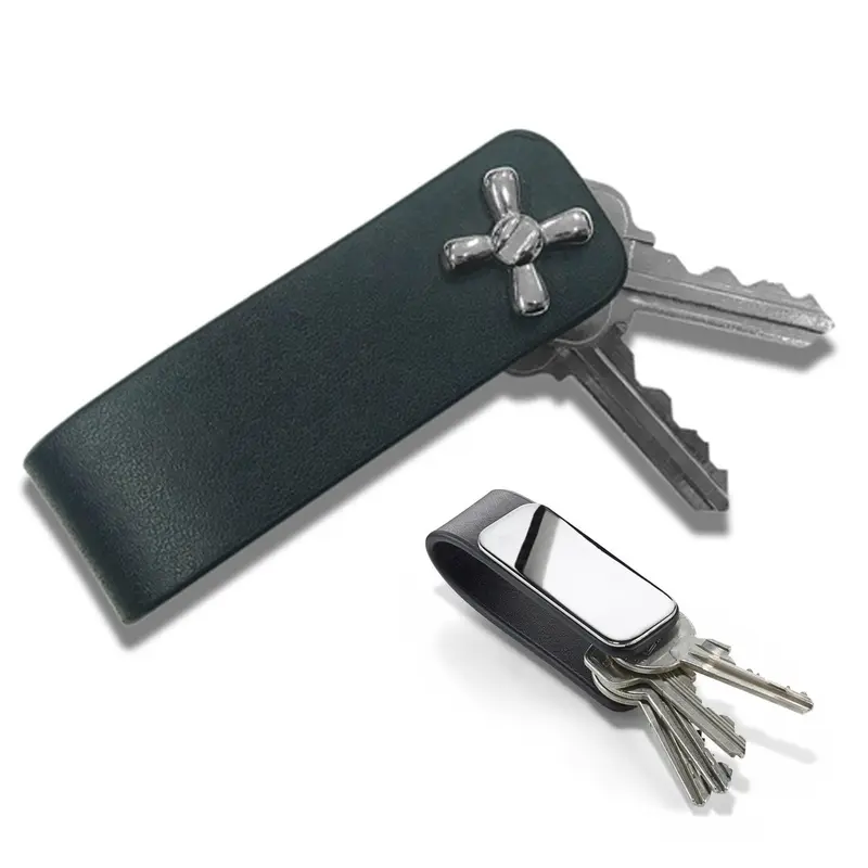 Kewa Leather Key Holder – Keyrings – available in black colour