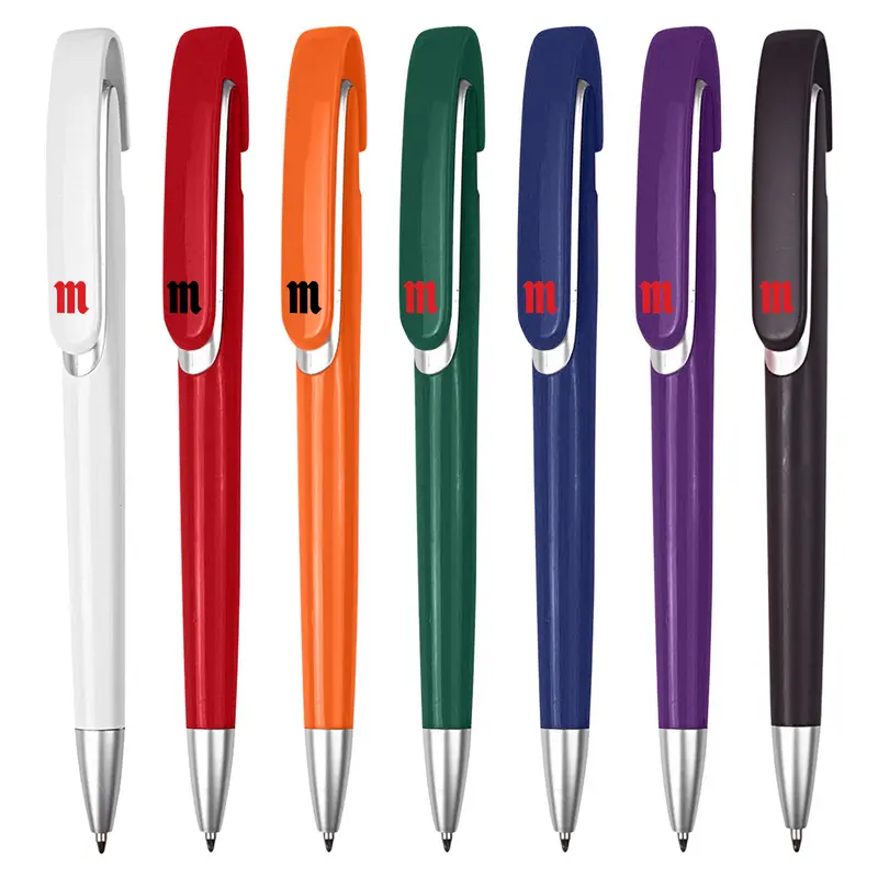 Tahlia Coloured – Plastic Pens – available in black, blue, green, orange colours and 3 more