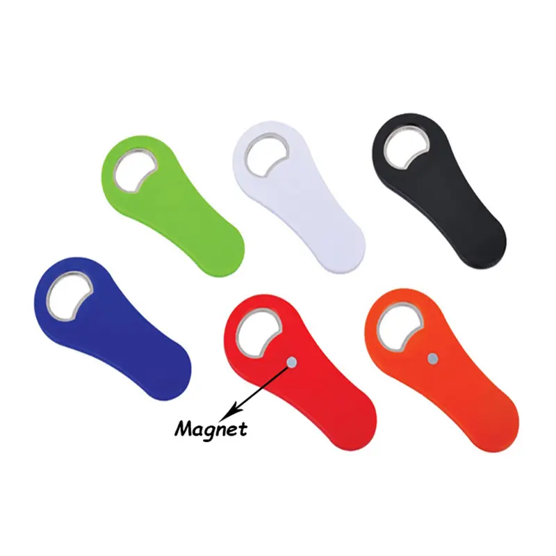 Bottle Opener With Magnet – Bottle Openers – available in black, blue, green, orange colours and 2 more