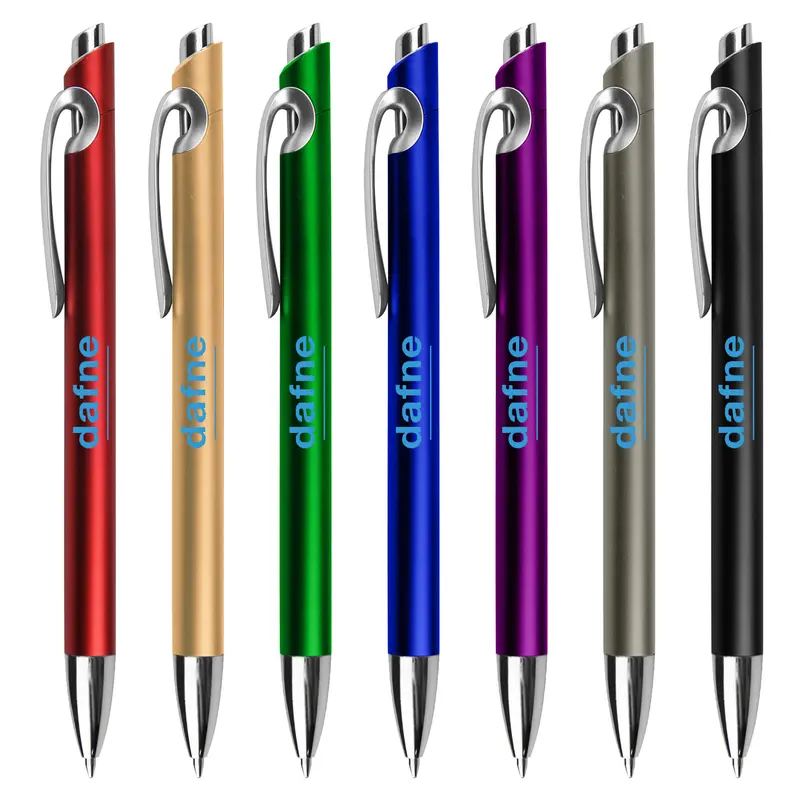 Chicago Metallic – Plastic Pens – available in black, blue, green, grey colours and 3 more