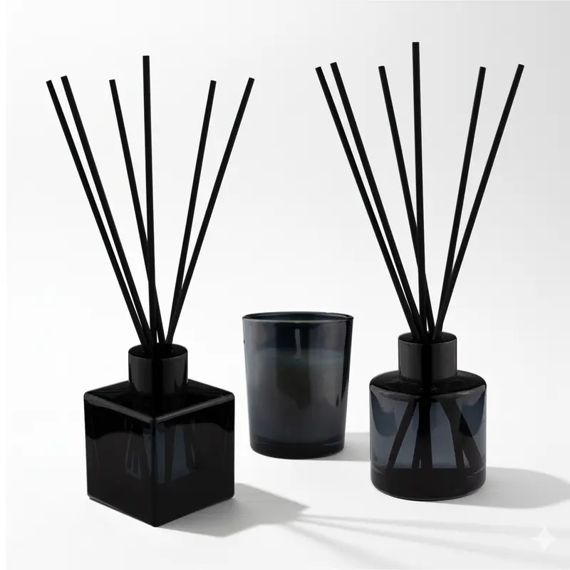 Aroma Diffuser and Candle Gift box – Gift Sets – available in black colour