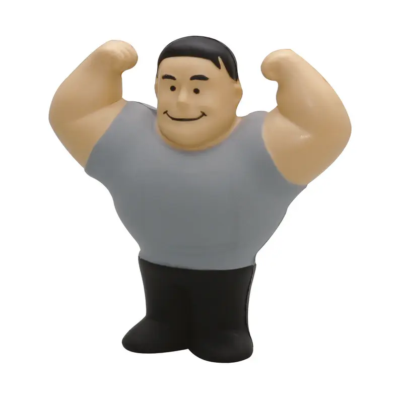 Stress Muscle Man – Stress Shapes – available in grey colour