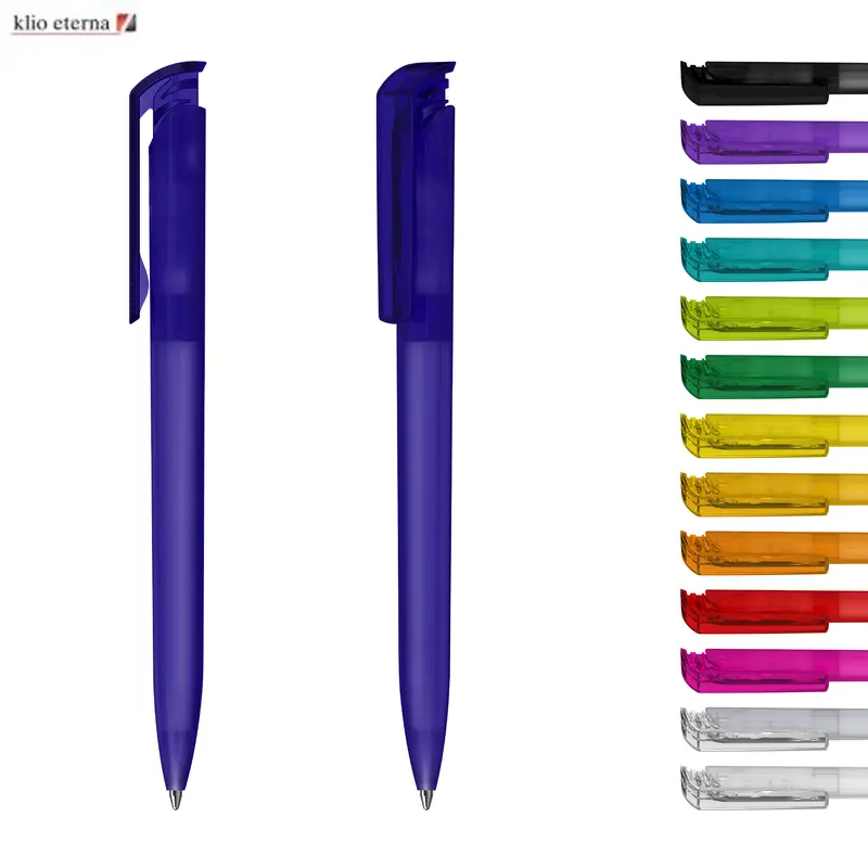 Trias Softfrost Transparent – Plastic Pens – available in multi colour