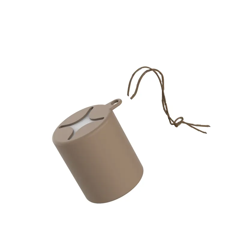 Poncho In Silicone Case – Umbrellas – available in brown, white colours