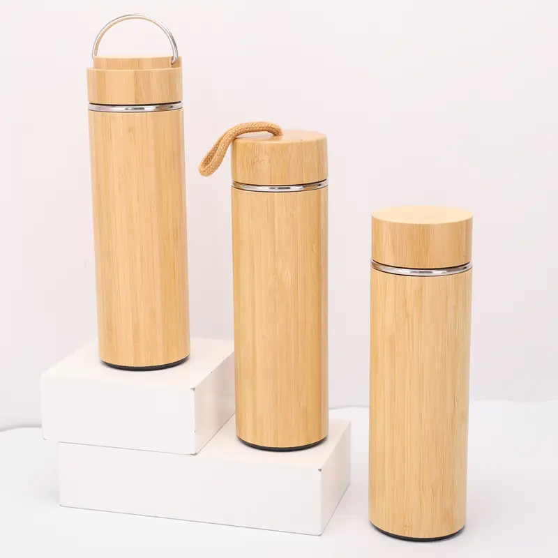 Burra Bamboo Drink Bottle – Drink Bottles – available in beige colour