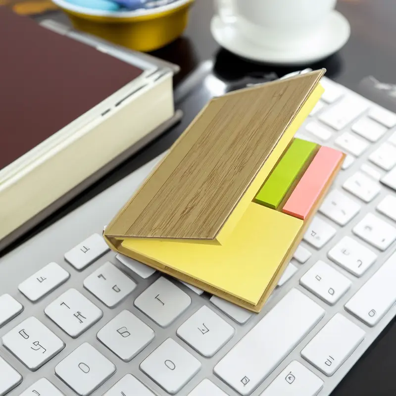 Santo Bamboo Sticky Note – Sticky Notes – available in beige colour