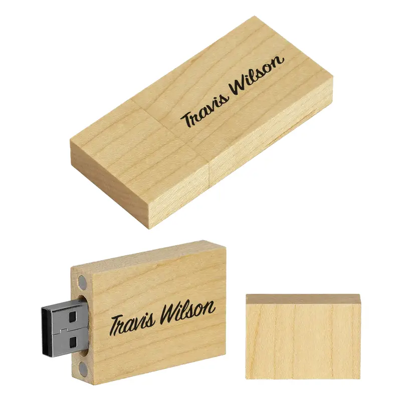 Synceed Bamboo USB 32GB – USB Drives – available in beige colour
